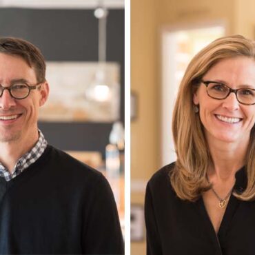 Mark Larson and Jean Rehkamp