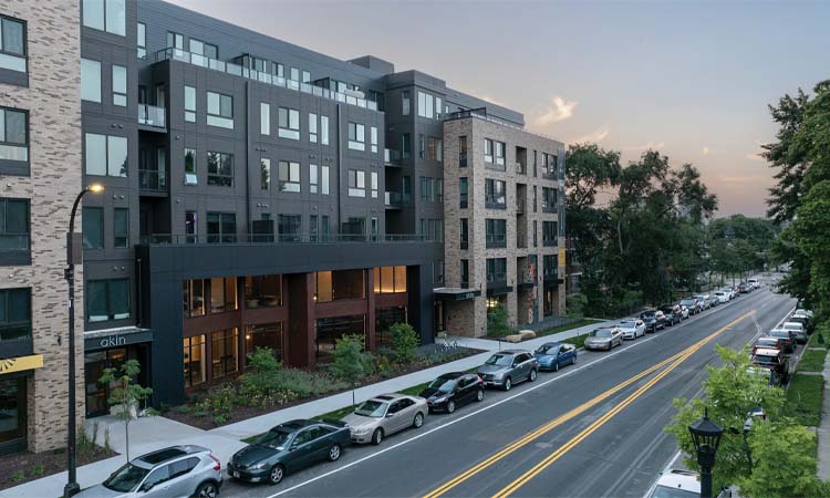 Akin apartments exterior