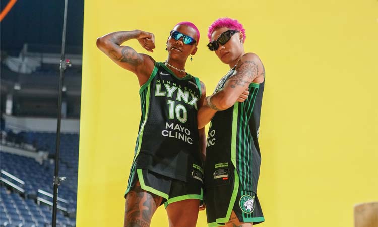 Courtney Williams and Natisha Hiedeman