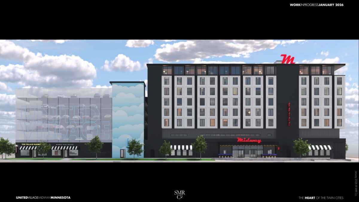 The Midway Hotel will have 158 units. 