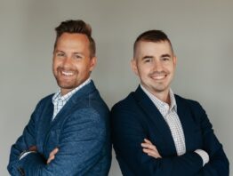 Chief growth officer Mike Karpe (left) and CEO Jacob Balma