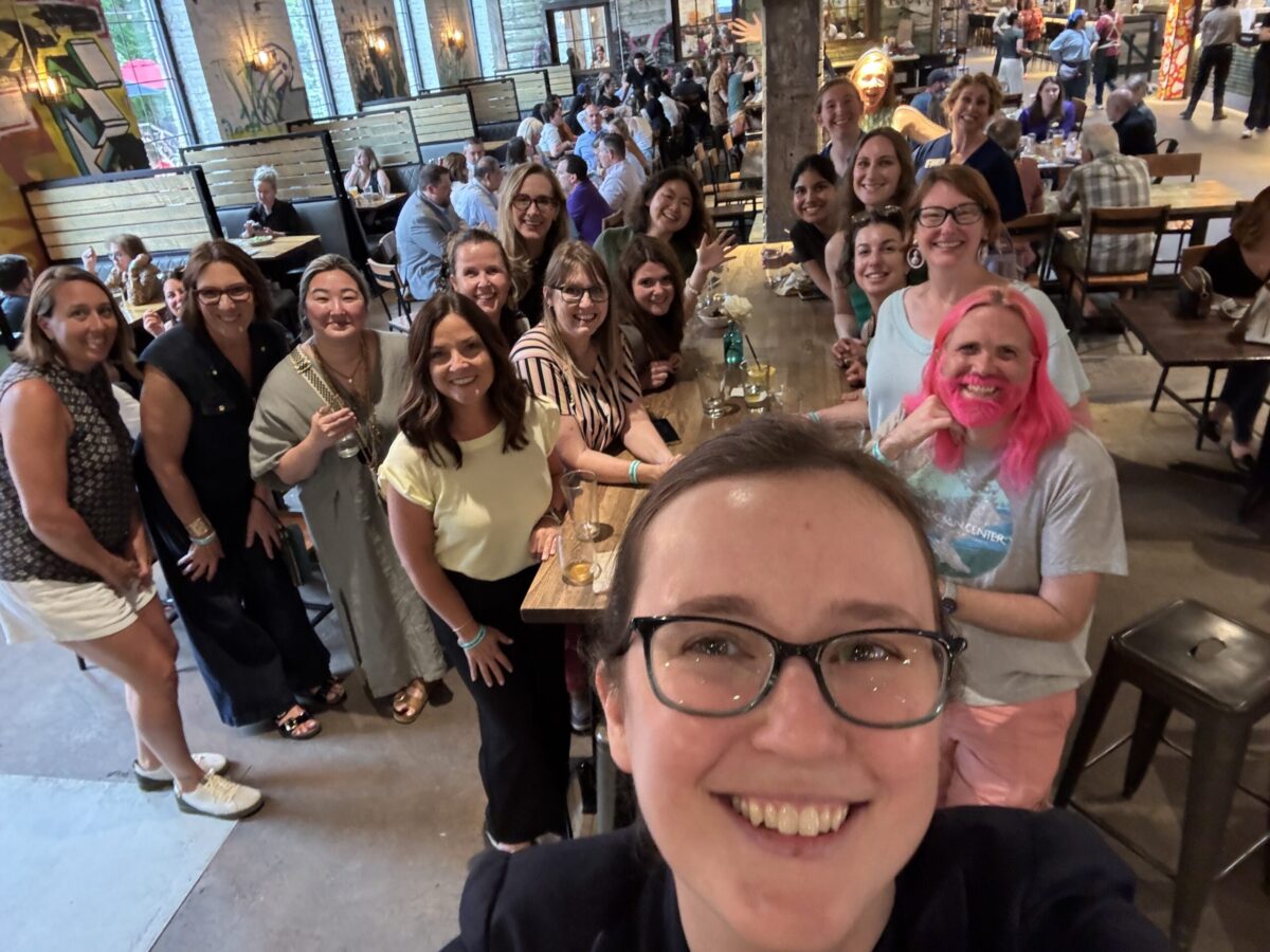 Caroline Holden with MN Women in AI