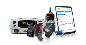 Nonin Medical's sensors and oximeters.