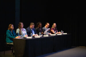 Six of the 12 judges on the 2026 Walleye Tank panel.