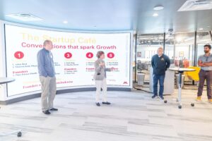 The Venture Center inside the University of Minnesota Technology Commercialization office.