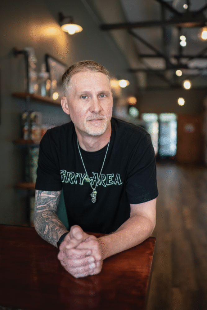 Bill Drexler, owner of The Grey Area, a dispensary in St. Paul